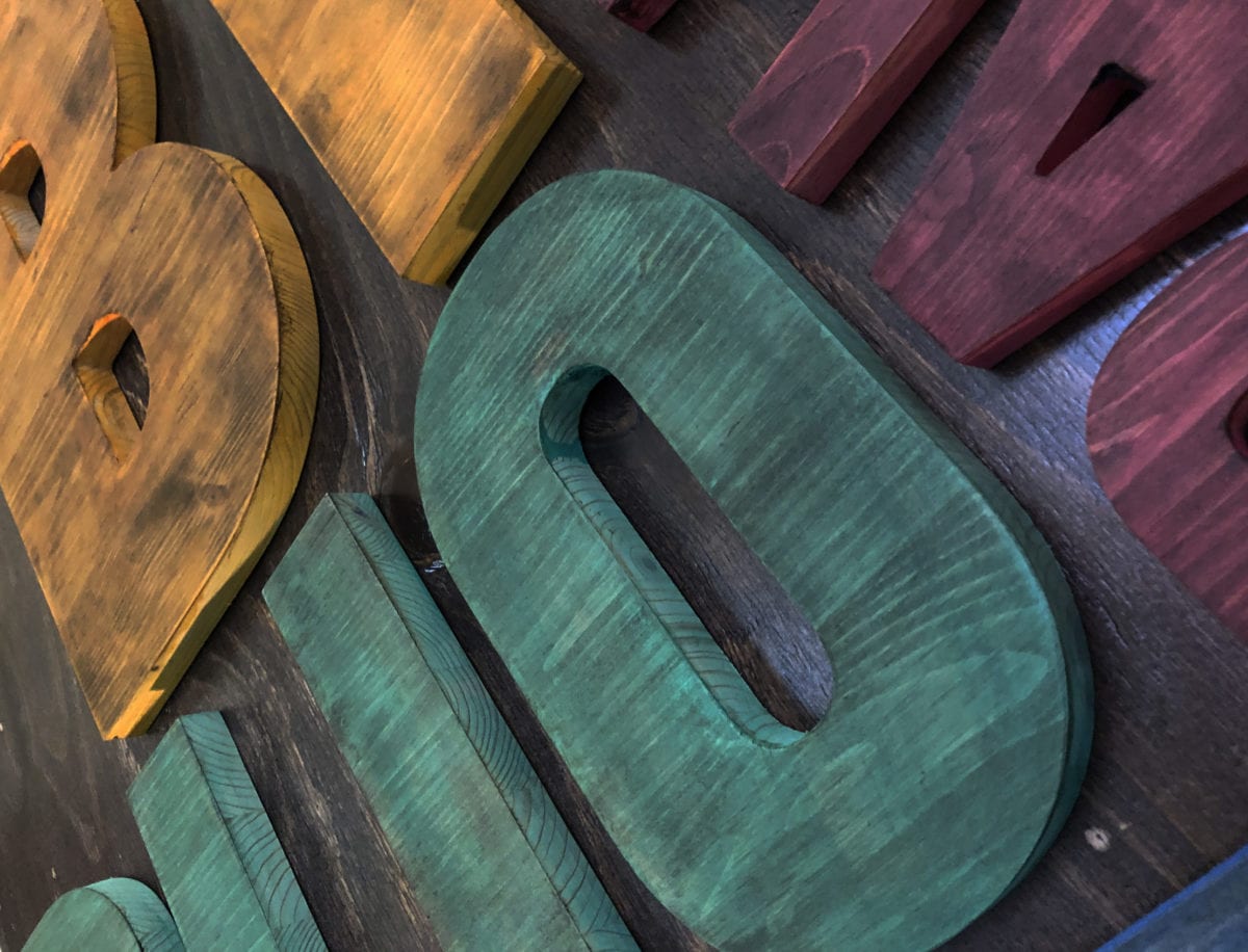 Palafrugell Library Signage