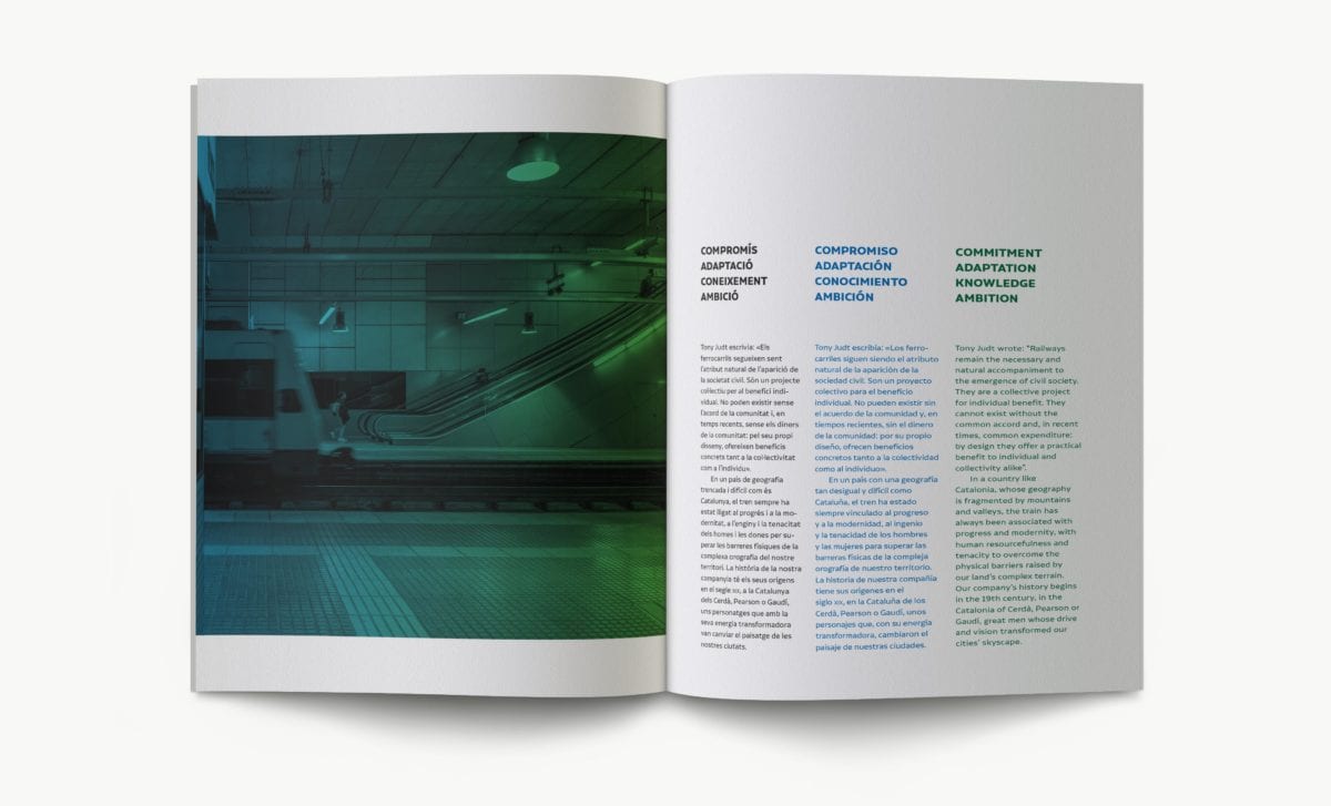 Ferrocarrils Catalans Anniversary Book