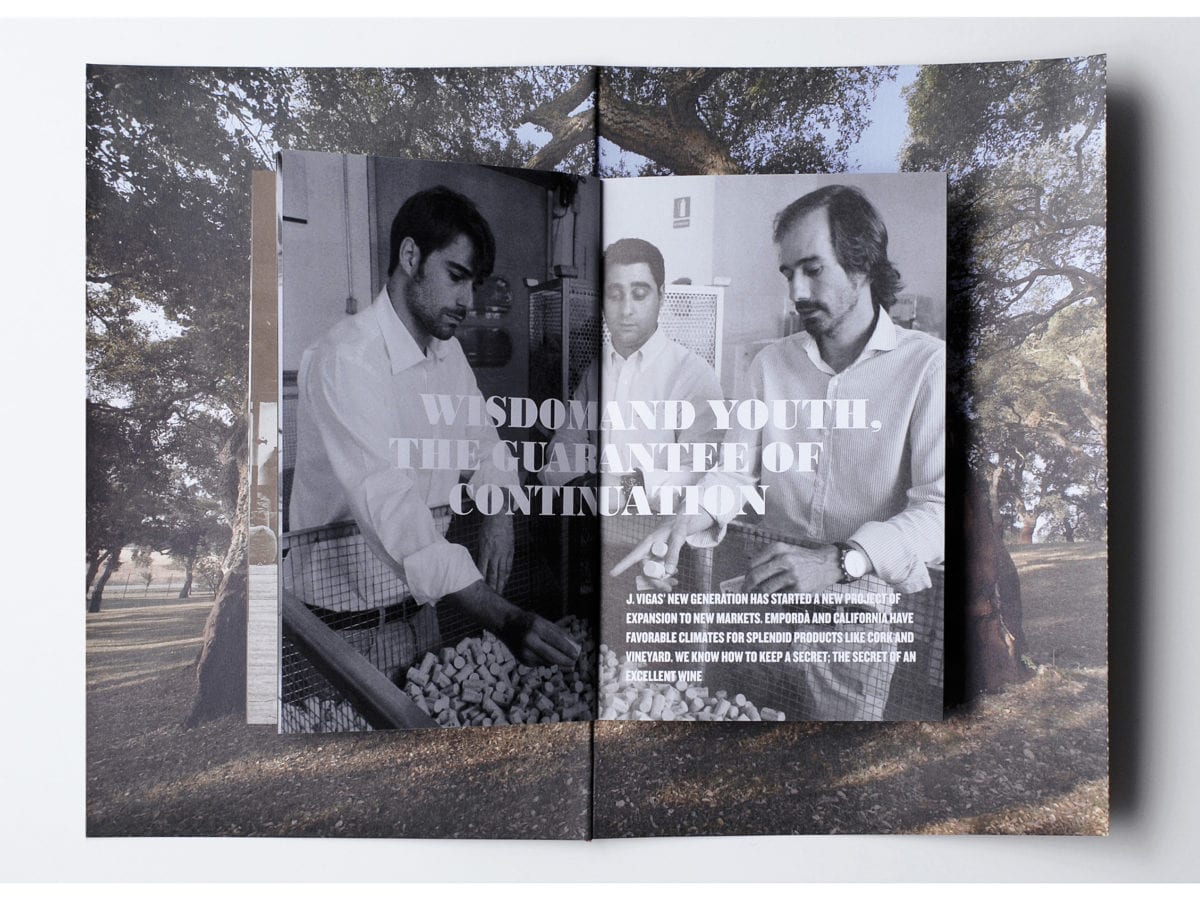 Catalog for a Cork Industry