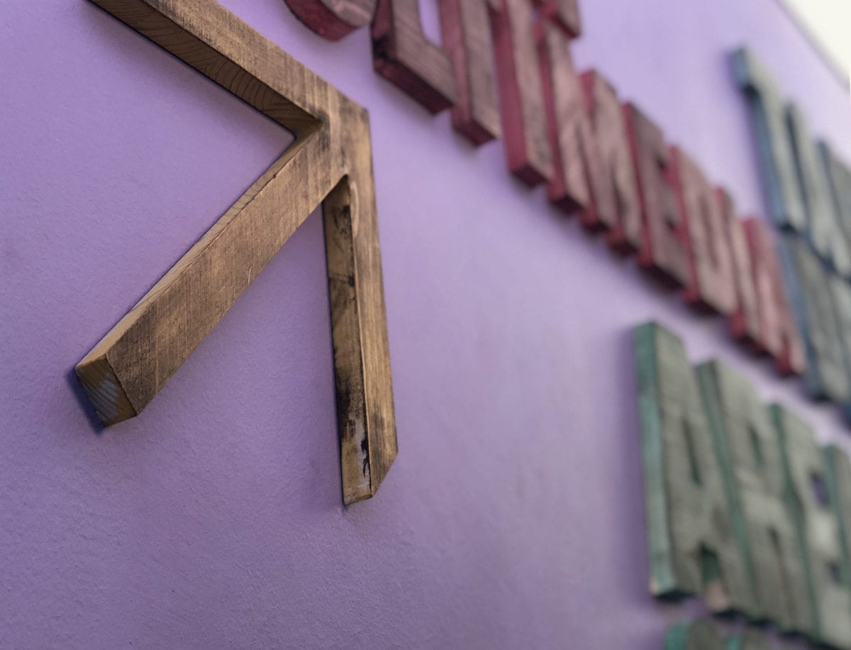 Palafrugell Library Signage