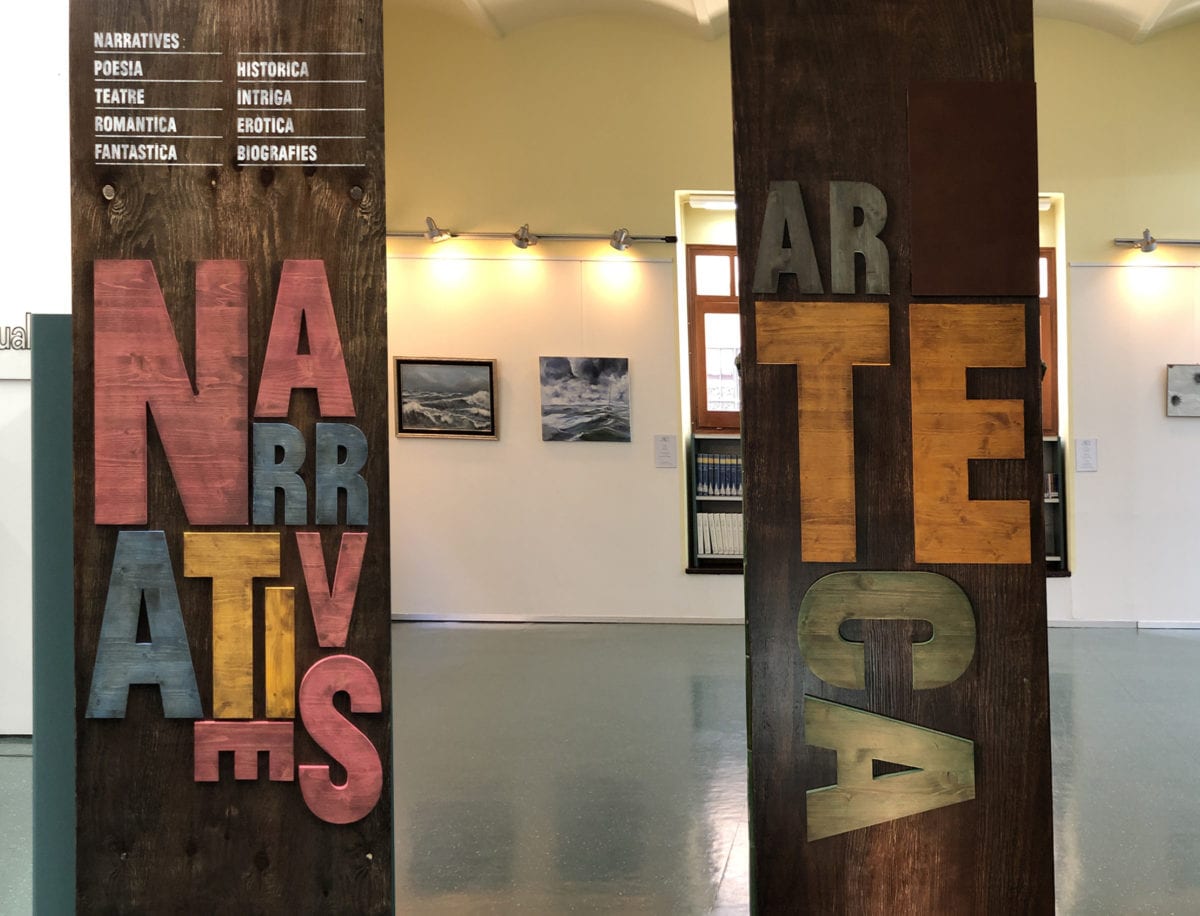 Palafrugell Library Signage