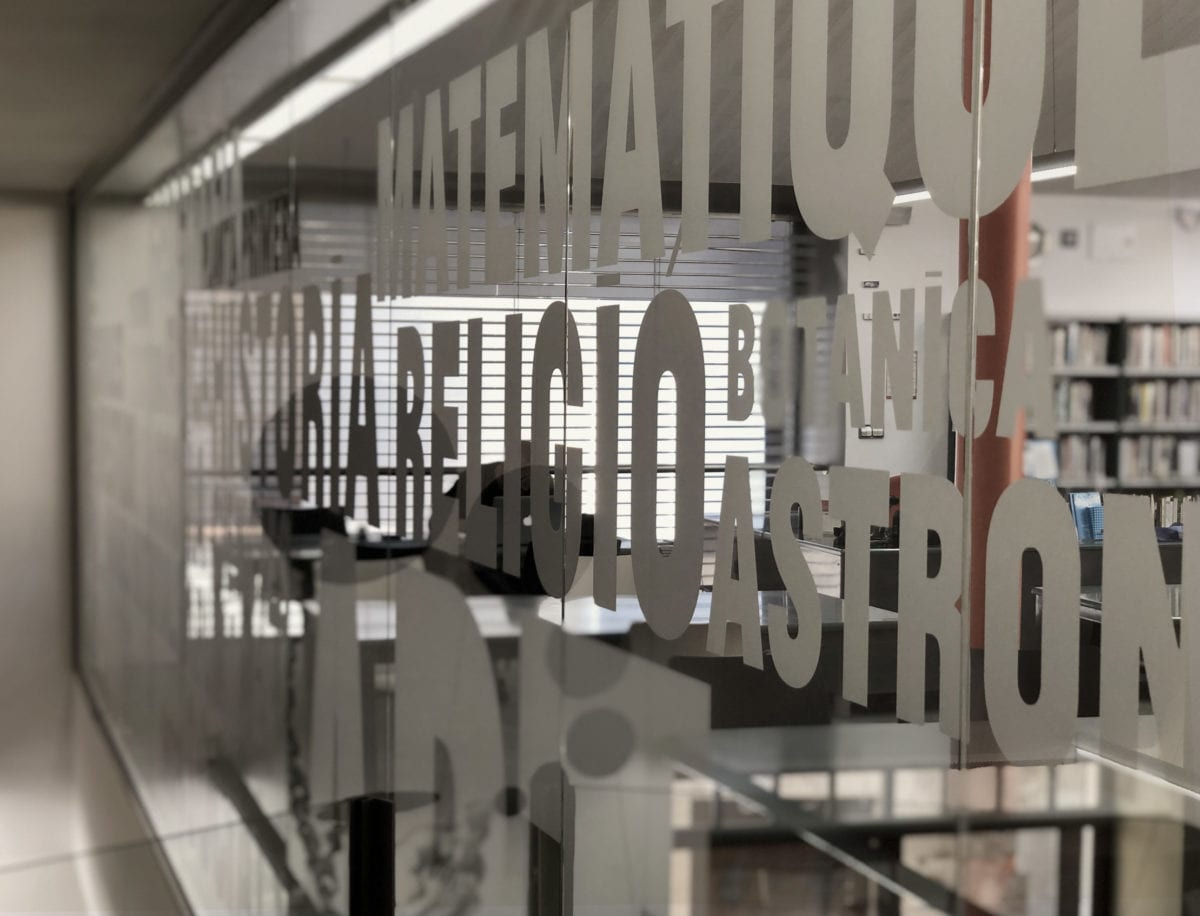 Palafrugell Library Signage