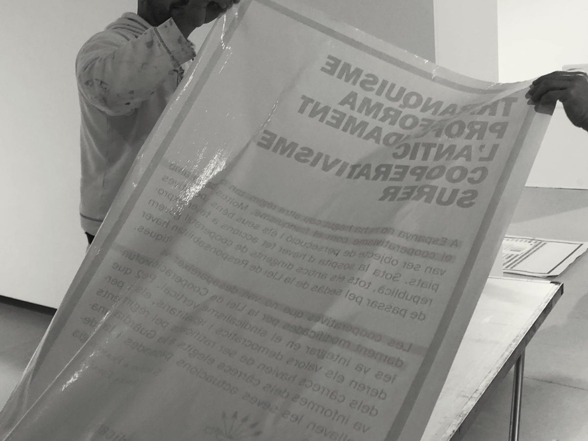 Cooperativism. Exhibition